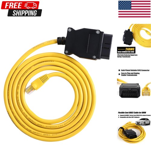 Enet obd2 cable for bmw - f, g